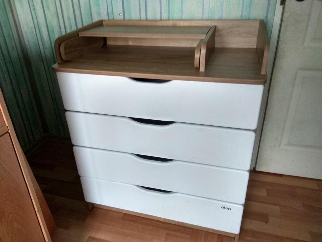 АТОН Комод Сириус-2 WOOD 804 ПВХ дуб канзас АТОН Комод Сириус-2 WOOD 804 ПВХ дуб канзас